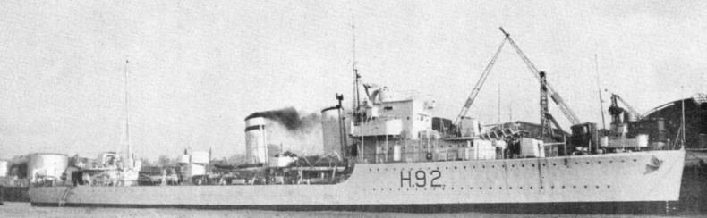 Эскадренные миноносцы Англии во второй мировой войне. Часть I (1925 -1945 гг.) Эскадренные миноносцы Англии во второй мировой войне. Часть I (1925 -1945 гг.)