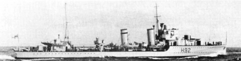 Эскадренные миноносцы Англии во второй мировой войне. Часть I (1925 -1945 гг.) Эскадренные миноносцы Англии во второй мировой войне. Часть I (1925 -1945 гг.)