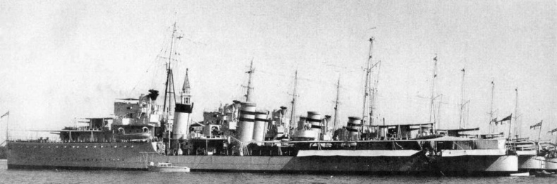 Эскадренные миноносцы Англии во второй мировой войне. Часть I (1925 -1945 гг.) Эскадренные миноносцы Англии во второй мировой войне. Часть I (1925 -1945 гг.)