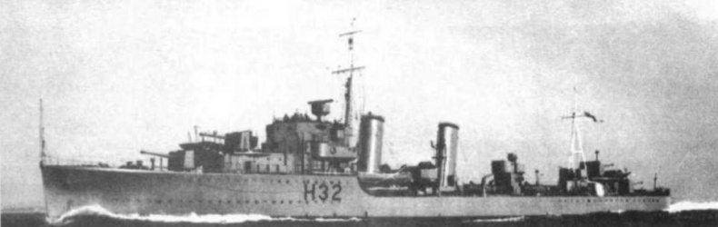 Эскадренные миноносцы Англии во второй мировой войне. Часть I (1925 -1945 гг.) Эскадренные миноносцы Англии во второй мировой войне. Часть I (1925 -1945 гг.)