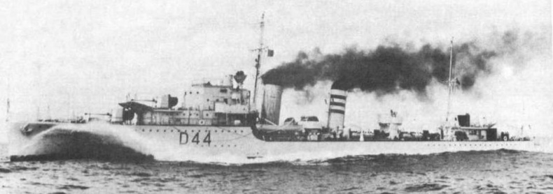 Эскадренные миноносцы Англии во второй мировой войне. Часть I (1925 -1945 гг.) Эскадренные миноносцы Англии во второй мировой войне. Часть I (1925 -1945 гг.)
