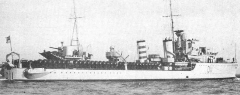 Эскадренные миноносцы Англии во второй мировой войне. Часть I (1925 -1945 гг.) Эскадренные миноносцы Англии во второй мировой войне. Часть I (1925 -1945 гг.)