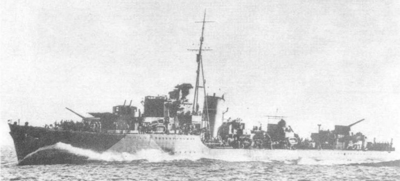 Эскадренные миноносцы Англии во второй мировой войне. Часть I (1925 -1945 гг.) Эскадренные миноносцы Англии во второй мировой войне. Часть I (1925 -1945 гг.)