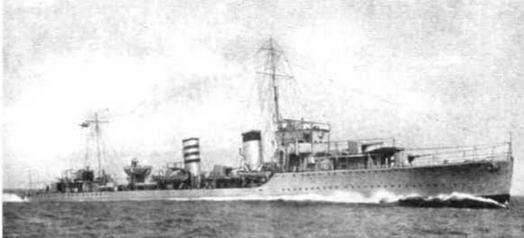 Эскадренные миноносцы Англии во второй мировой войне. Часть I (1925 -1945 гг.) Эскадренные миноносцы Англии во второй мировой войне. Часть I (1925 -1945 гг.)
