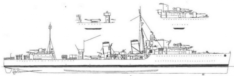 Эскадренные миноносцы Англии во второй мировой войне. Часть I (1925 -1945 гг.) Эскадренные миноносцы Англии во второй мировой войне. Часть I (1925 -1945 гг.)
