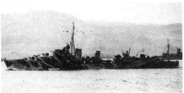 Эскадренные миноносцы Англии во второй мировой войне. Часть I (1925 -1945 гг.) Эскадренные миноносцы Англии во второй мировой войне. Часть I (1925 -1945 гг.)