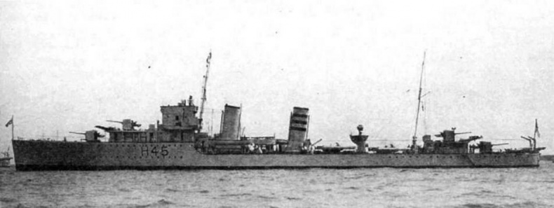 Эскадренные миноносцы Англии во второй мировой войне. Часть I (1925 -1945 гг.) Эскадренные миноносцы Англии во второй мировой войне. Часть I (1925 -1945 гг.)