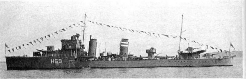Эскадренные миноносцы Англии во второй мировой войне. Часть I (1925 -1945 гг.) Эскадренные миноносцы Англии во второй мировой войне. Часть I (1925 -1945 гг.)