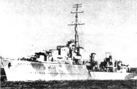 Эскадренные миноносцы Англии во второй мировой войне. Часть I (1925 -1945 гг.) Эскадренные миноносцы Англии во второй мировой войне. Часть I (1925 -1945 гг.)