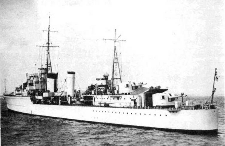 Эскадренные миноносцы Англии во второй мировой войне. Часть I (1925 -1945 гг.) Эскадренные миноносцы Англии во второй мировой войне. Часть I (1925 -1945 гг.)