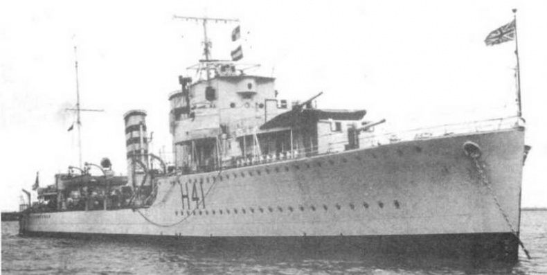 Эскадренные миноносцы Англии во второй мировой войне. Часть I (1925 -1945 гг.) Эскадренные миноносцы Англии во второй мировой войне. Часть I (1925 -1945 гг.)