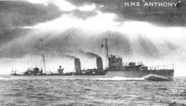 Эскадренные миноносцы Англии во второй мировой войне. Часть I (1925 -1945 гг.) Эскадренные миноносцы Англии во второй мировой войне. Часть I (1925 -1945 гг.)