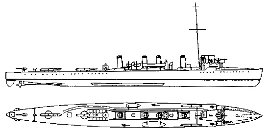 Эскадренные миноносцы и миноносцы Японии (1879-1945 гг.) Эскадренные миноносцы и миноносцы Японии (1879-1945 гг.)