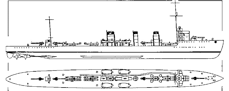 Эскадренные миноносцы и миноносцы Японии (1879-1945 гг.) Эскадренные миноносцы и миноносцы Японии (1879-1945 гг.)