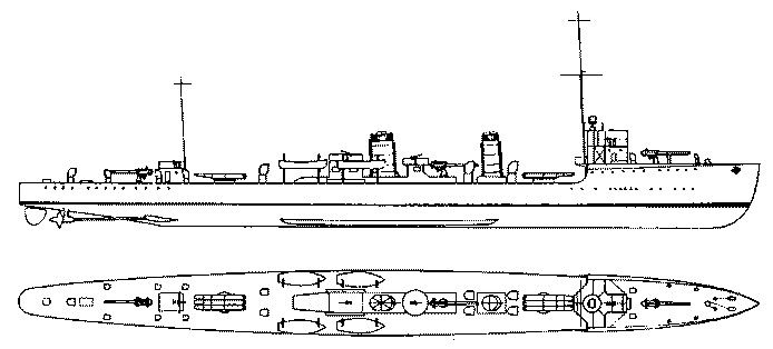 Эскадренные миноносцы и миноносцы Японии (1879-1945 гг.) Эскадренные миноносцы и миноносцы Японии (1879-1945 гг.)