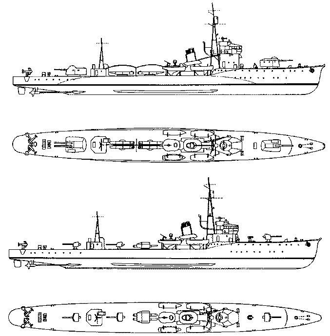 Эскадренные миноносцы и миноносцы Японии (1879-1945 гг.) Эскадренные миноносцы и миноносцы Японии (1879-1945 гг.)