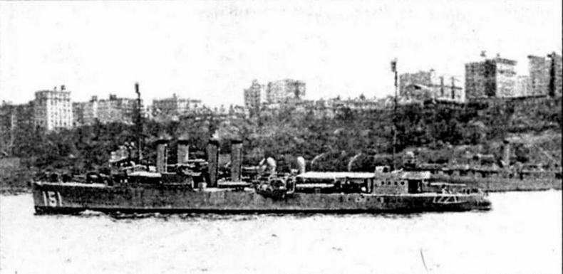 Эскадренные миноносцы США 1916 - 1922 гг. Часть 1 Эскадренные миноносцы США 1916 - 1922 гг. Часть 1