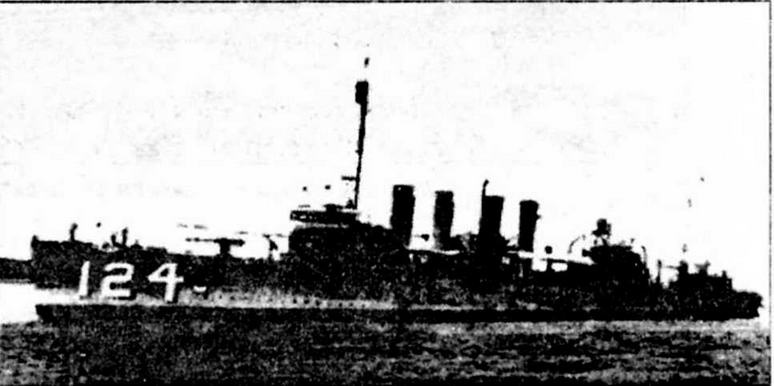 Эскадренные миноносцы США 1916 - 1922 гг. Часть 1 Эскадренные миноносцы США 1916 - 1922 гг. Часть 1