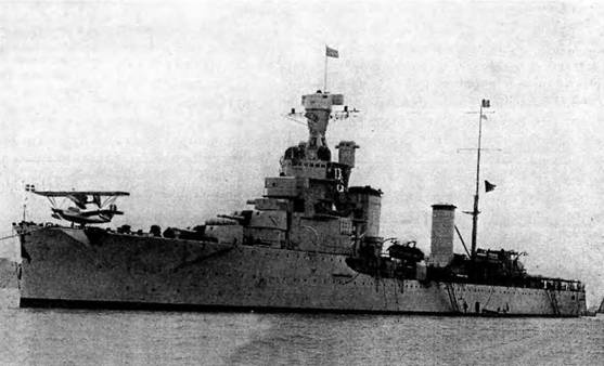 Легкие крейсера Италии. Часть I. 1932-1945 гг. Крейсера типа “Бартоломео Коллеони” и “Луиджи Кадорна” Легкие крейсера Италии. Часть I. 1932-1945 гг. Крейсера типа “Бартоломео Коллеони” и “Луиджи Кадорна”