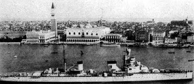 Легкие крейсера Италии. Часть I. 1932-1945 гг. Крейсера типа “Бартоломео Коллеони” и “Луиджи Кадорна” Легкие крейсера Италии. Часть I. 1932-1945 гг. Крейсера типа “Бартоломео Коллеони” и “Луиджи Кадорна”