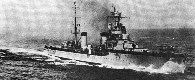 Легкие крейсера Италии. Часть I. 1932-1945 гг. Крейсера типа “Бартоломео Коллеони” и “Луиджи Кадорна” Легкие крейсера Италии. Часть I. 1932-1945 гг. Крейсера типа “Бартоломео Коллеони” и “Луиджи Кадорна”