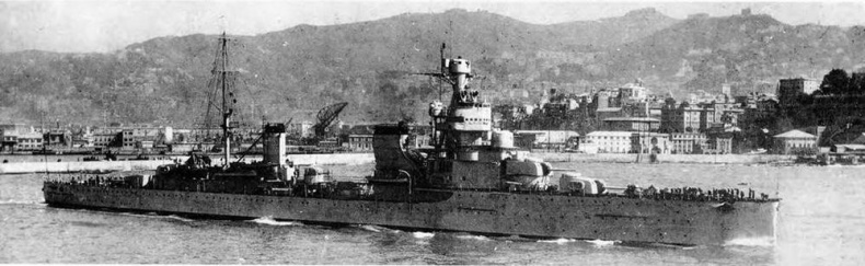 Легкие крейсера Италии. Часть I. 1932-1945 гг. Крейсера типа “Бартоломео Коллеони” и “Луиджи Кадорна” Легкие крейсера Италии. Часть I. 1932-1945 гг. Крейсера типа “Бартоломео Коллеони” и “Луиджи Кадорна”