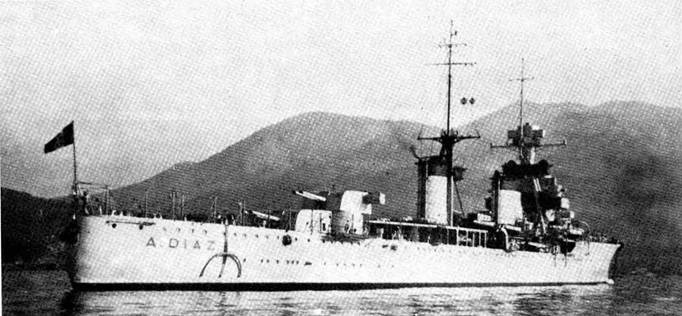 Легкие крейсера Италии. Часть I. 1932-1945 гг. Крейсера типа “Бартоломео Коллеони” и “Луиджи Кадорна” Легкие крейсера Италии. Часть I. 1932-1945 гг. Крейсера типа “Бартоломео Коллеони” и “Луиджи Кадорна”