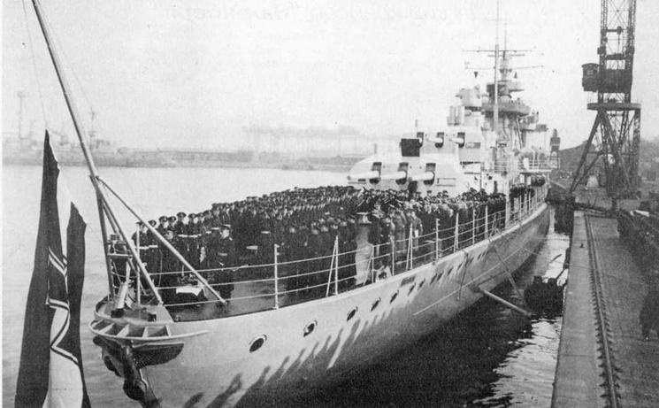 Легкие крейсера типа «Нюрнберг». 1928-1945 гг. Легкие крейсера типа «Нюрнберг». 1928-1945 гг.