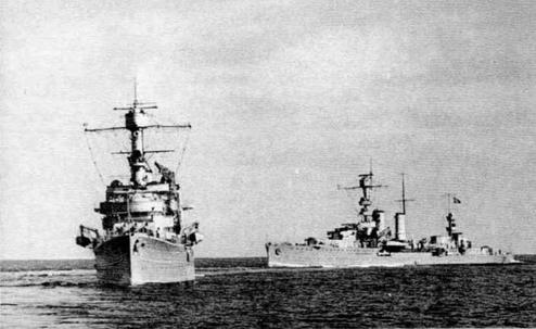 Легкие крейсера типа «Нюрнберг». 1928-1945 гг. Легкие крейсера типа «Нюрнберг». 1928-1945 гг.