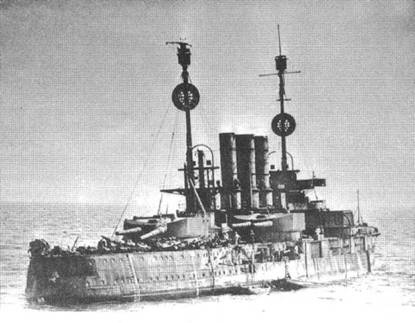 Линейные корабли “Гельголанд”, “Остфрисланд”, "Ольденбург" и "Тюринген" . 1907-1921 гг. Линейные корабли “Гельголанд”, “Остфрисланд”, "Ольденбург" и "Тюринген" . 1907-1921 гг.