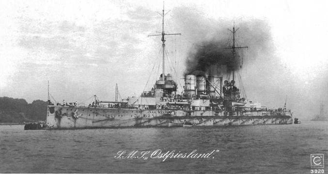 Линейные корабли “Гельголанд”, “Остфрисланд”, "Ольденбург" и "Тюринген" . 1907-1921 гг. Линейные корабли “Гельголанд”, “Остфрисланд”, "Ольденбург" и "Тюринген" . 1907-1921 гг.
