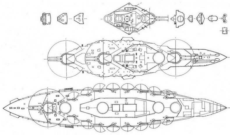 Линейные корабли “Эджинкорт”, “Канада” и “Эрин”. 1910-1922 гг. Линейные корабли “Эджинкорт”, “Канада” и “Эрин”. 1910-1922 гг.