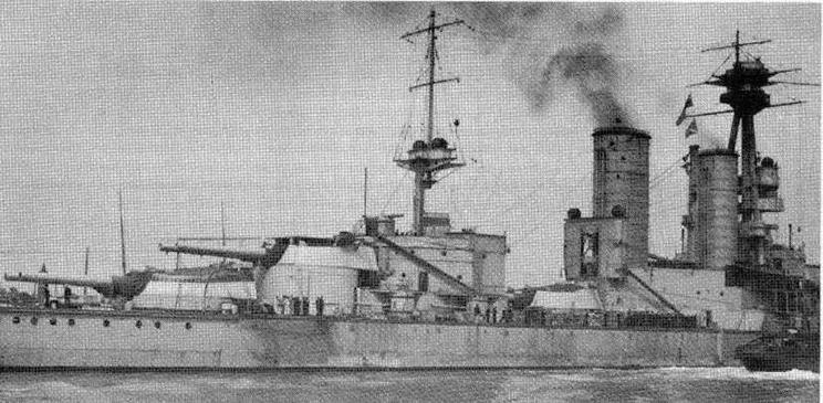 Линейные корабли “Эджинкорт”, “Канада” и “Эрин”. 1910-1922 гг. Линейные корабли “Эджинкорт”, “Канада” и “Эрин”. 1910-1922 гг.