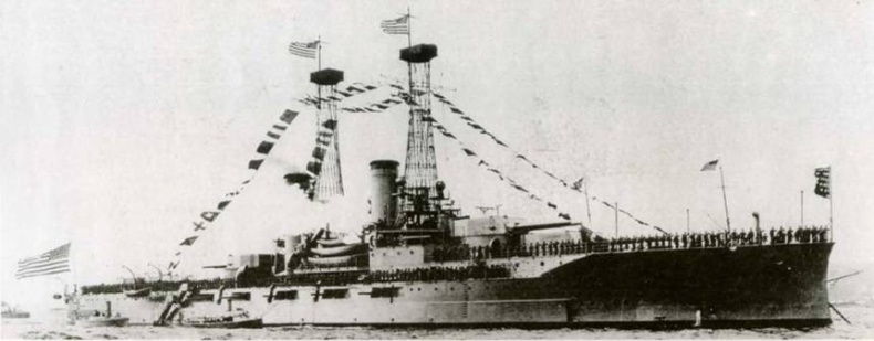 Линейные корабли Соединенных Штатов Америки. Часть I. Линкоры типов “South Carolina”, “Delaware”, “Florida” и “Wyoming”. Линейные корабли Соединенных Штатов Америки. Часть I. Линкоры типов “South Carolina”, “Delaware”, “Florida” и “Wyoming”.