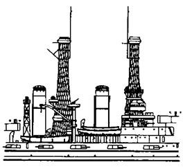 Линейные корабли Соединенных Штатов Америки. Часть I. Линкоры типов “South Carolina”, “Delaware”, “Florida” и “Wyoming”. Линейные корабли Соединенных Штатов Америки. Часть I. Линкоры типов “South Carolina”, “Delaware”, “Florida” и “Wyoming”.