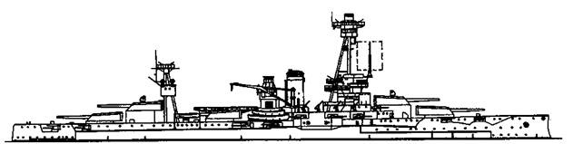 Линейные корабли Соединенных Штатов Америки. Часть II. Линкоры типов “New York”, “Oklahoma” и “Pennsylvania” Линейные корабли Соединенных Штатов Америки. Часть II. Линкоры типов “New York”, “Oklahoma” и “Pennsylvania”