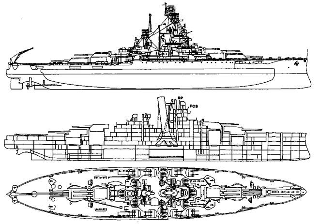Линейные корабли Соединенных Штатов Америки. Часть II. Линкоры типов “New York”, “Oklahoma” и “Pennsylvania” Линейные корабли Соединенных Штатов Америки. Часть II. Линкоры типов “New York”, “Oklahoma” и “Pennsylvania”