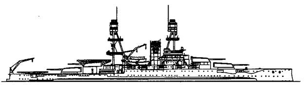 Линейные корабли Соединенных Штатов Америки. Часть II. Линкоры типов “New York”, “Oklahoma” и “Pennsylvania” Линейные корабли Соединенных Штатов Америки. Часть II. Линкоры типов “New York”, “Oklahoma” и “Pennsylvania”