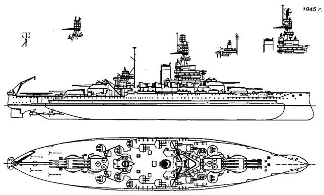 Линейные корабли Соединенных Штатов Америки. Часть II. Линкоры типов “New York”, “Oklahoma” и “Pennsylvania” Линейные корабли Соединенных Штатов Америки. Часть II. Линкоры типов “New York”, “Oklahoma” и “Pennsylvania”
