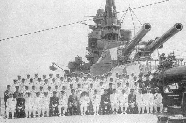 Линейные корабли типа "Нагато". 1911-1945 гг.