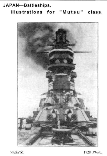 Линейные корабли типа "Нагато". 1911-1945 гг. Линейные корабли типа "Нагато". 1911-1945 гг.