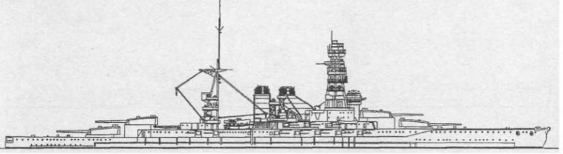 Линейные корабли типа "Нагато". 1911-1945 гг. Линейные корабли типа "Нагато". 1911-1945 гг.
