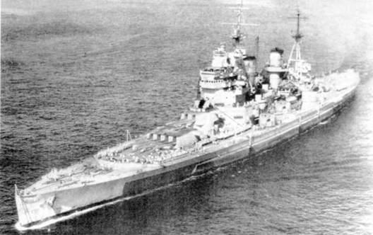 Линейные корабли типа “Кинг Джордж V”. 1937-1958 гг. Линейные корабли типа “Кинг Джордж V”. 1937-1958 гг.