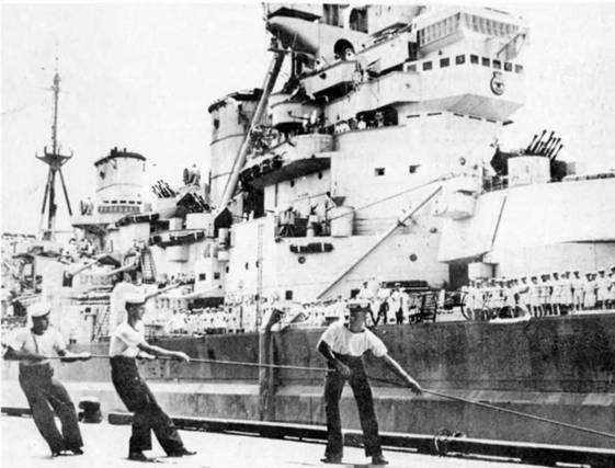 Линейные корабли типа “Кинг Джордж V”. 1937-1958 гг. Линейные корабли типа “Кинг Джордж V”. 1937-1958 гг.