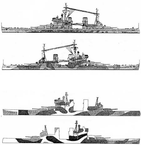 Линейные корабли типа “Кинг Джордж V”. 1937-1958 гг. Линейные корабли типа “Кинг Джордж V”. 1937-1958 гг.