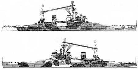 Линейные корабли типа “Кинг Джордж V”. 1937-1958 гг. Линейные корабли типа “Кинг Джордж V”. 1937-1958 гг.