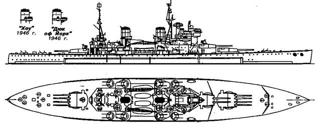 Линейные корабли типа “Кинг Джордж V”. 1937-1958 гг. Линейные корабли типа “Кинг Джордж V”. 1937-1958 гг.