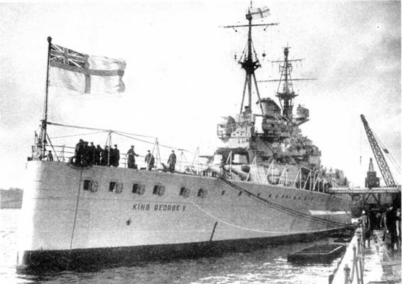 Линейные корабли типа “Кинг Джордж V”. 1937-1958 гг. Линейные корабли типа “Кинг Джордж V”. 1937-1958 гг.