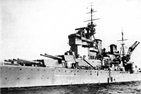 Линейные корабли типа “Кинг Джордж V”. 1937-1958 гг. Линейные корабли типа “Кинг Джордж V”. 1937-1958 гг.