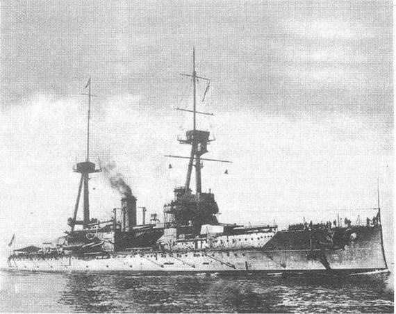 Линейные корабли типа “Нептун”. 1909-1928 гг. Линейные корабли типа “Нептун”. 1909-1928 гг.